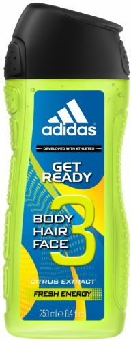 Adidas sprchov gel 3v1 Get Ready 250ml